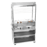 BBQ with Trolley & Hood