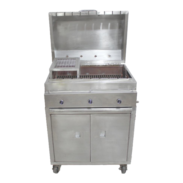 Grill-1.png Stainless Steel Gas Grill - Image 1