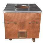 Copper Square Hammered Tandoor